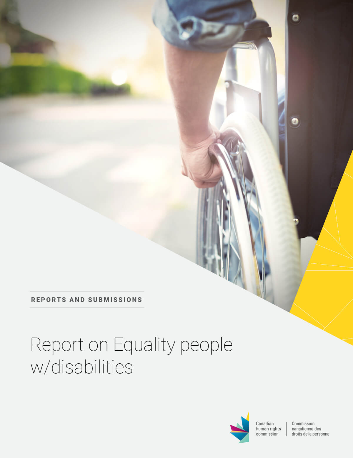 Report on Equality Rights of People with Disabilities