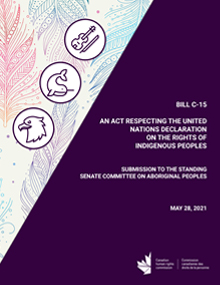 BIll C-15, An Act Respecting the United Nations Declaration on the Rights of Indigenous Peoples 